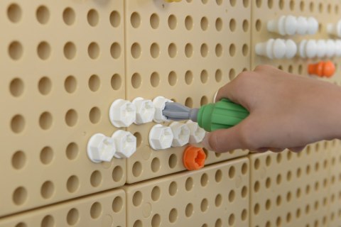 Masterkidz MASTERKIDZ Zestaw Narzędzia Z Wkrętarką 8 Elementów Do Tablicy Naukowo-Kreatywnej STEM