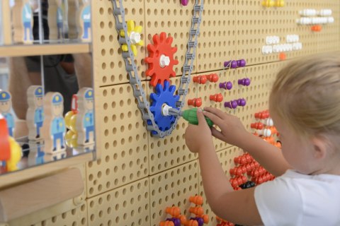 Masterkidz MASTERKIDZ Zestaw Narzędzia Z Wkrętarką 8 Elementów Do Tablicy Naukowo-Kreatywnej STEM