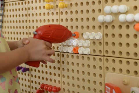 Masterkidz MASTERKIDZ Zestaw Narzędzia Z Wkrętarką 8 Elementów Do Tablicy Naukowo-Kreatywnej STEM
