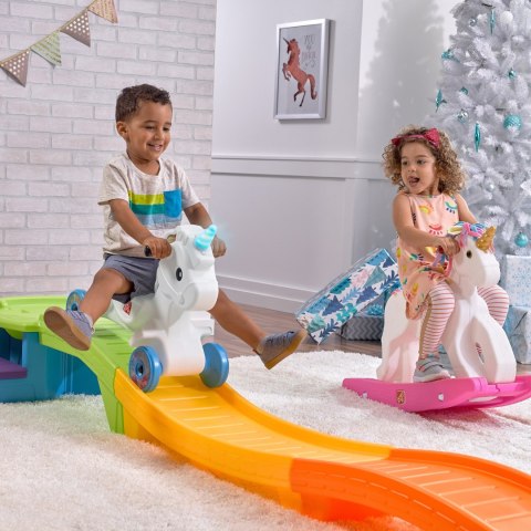 Step2 STEP2 Kolejka Górska Tor Jeździk Jednorożec Unicorn