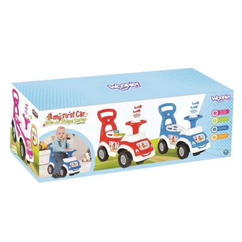Woopie WOOPIE Jeździk 4w1 Sorter Pchacz Chodzik + Klakson Schowek
