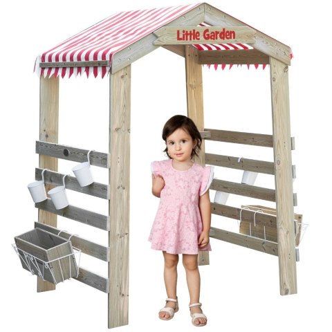 Classic World EDU CLASSIC WORLD EDU Drewniana Brama Ogrodowa Pergola Kwietnik