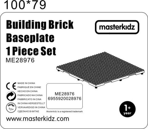 Masterkidz MASTERKIDZ 1 Panel Do Budowania Z Małych Klocków