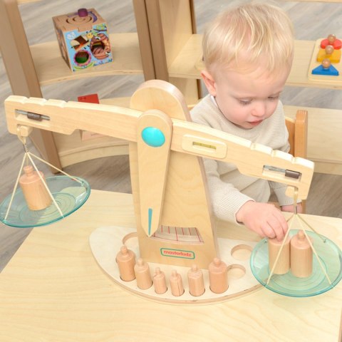 Masterkidz MASTERKIDZ Drewniana Waga Szalkowa