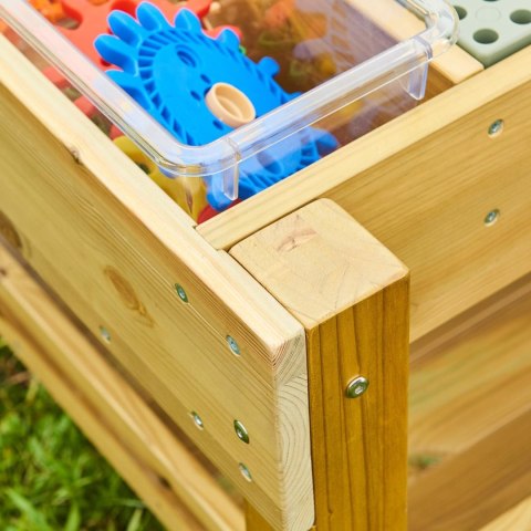 Masterkidz MASTERKIDZ Drewniany Stół Edukacyjny 1200L STEM Outdoor + Akcesoria