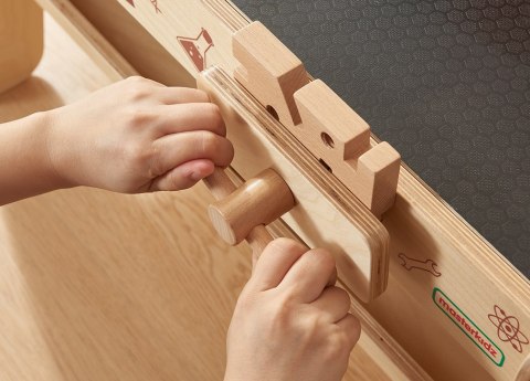 Masterkidz MASTERKIDZ Drewniany Warsztat XXL Montessori STEM z Narzędziami + Akcesoria