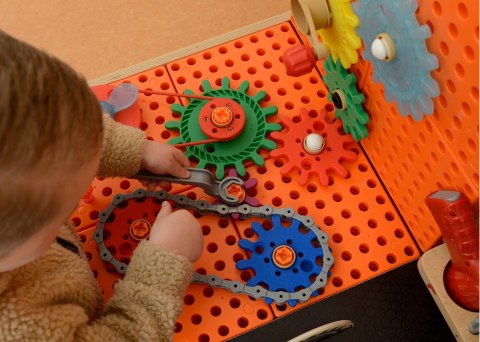 Masterkidz MASTERKIDZ Drewniany Warsztat XXL Montessori STEM z Narzędziami