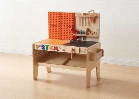 Masterkidz MASTERKIDZ Drewniany Warsztat XXL Montessori STEM z Narzędziami