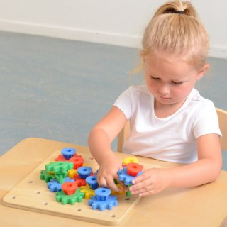 Masterkidz MASTERKIDZ Koła Zębate Zbuduj Własny Mechanizm Tablica Montessori