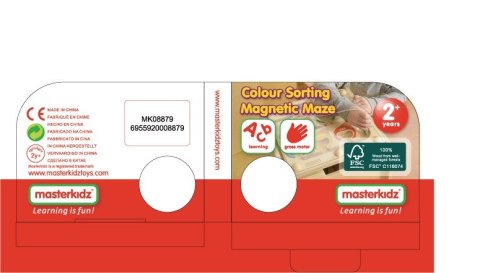 Masterkidz MASTERKIDZ Labirynt Magnetyczny Sorter Kolorów EDU