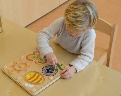 Masterkidz MASTERKIDZ Magnetyczny Labirynt Świat Owadów - Tabliczka