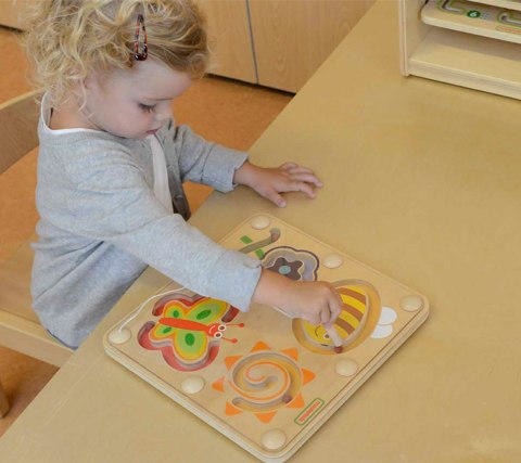 Masterkidz MASTERKIDZ Magnetyczny Labirynt Świat Owadów - Tabliczka