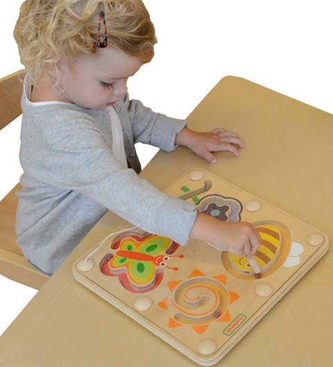 Masterkidz MASTERKIDZ Magnetyczny Labirynt Świat Owadów - Tabliczka