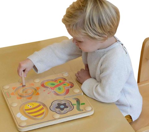 Masterkidz MASTERKIDZ Magnetyczny Labirynt Świat Owadów - Tabliczka