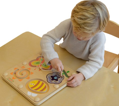 Masterkidz MASTERKIDZ Magnetyczny Labirynt Świat Owadów - Tabliczka