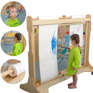 Masterkidz MASTERKIDZ Ogromna Drewniana Sztaluga Okienna Do Malowania