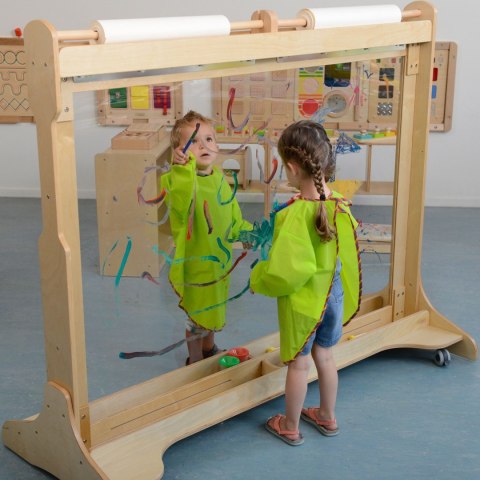 Masterkidz MASTERKIDZ Ogromna Drewniana Sztaluga Okienna Do Malowania