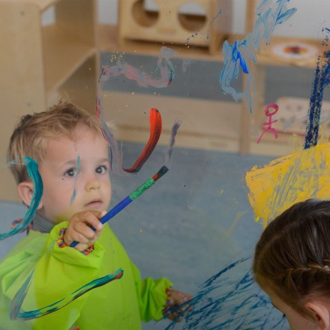 Masterkidz MASTERKIDZ Ogromna Drewniana Sztaluga Okienna Do Malowania