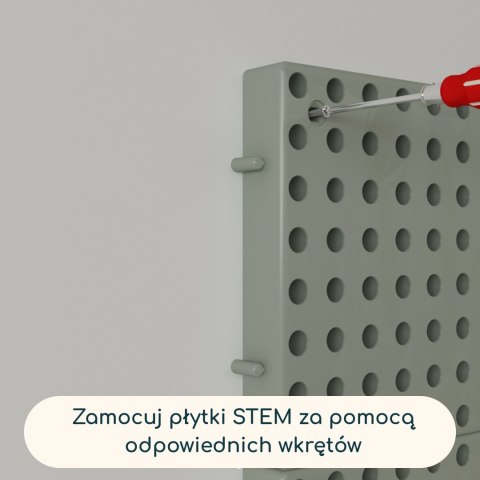 Masterkidz MASTERKIDZ Panel Ścienny Tablica Naukowa Kreatywna STEM Tablica na zewnątrz Outdoor 120 x 80 (cm)