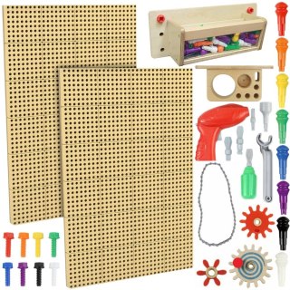 Masterkidz MASTERKIDZ Panele Montażowe STEM 2x 120x80 cm + Akcesoria Zestaw XXL