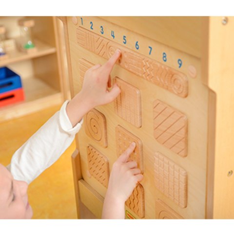 Masterkidz MASTERKIDZ Sensoryczna Tablica Ścienna Rozpoznawanie Faktury Powierzchni