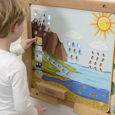 Masterkidz MASTERKIDZ Tablica Edukacyjna Obieg Wody Montessori