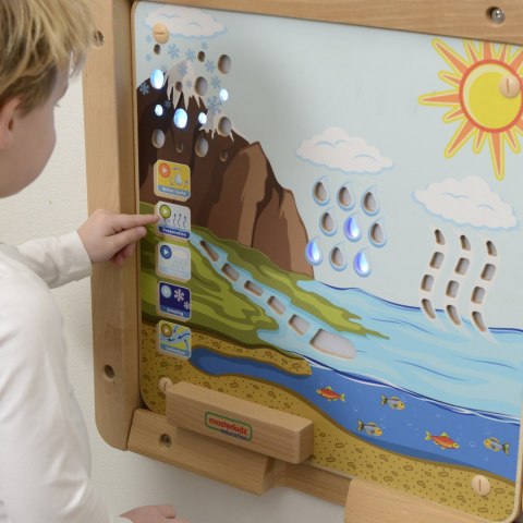 Masterkidz MASTERKIDZ Tablica Edukacyjna Obieg Wody Montessori