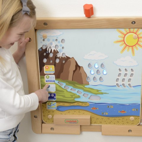 Masterkidz MASTERKIDZ Tablica Edukacyjna Obieg Wody Montessori