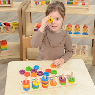 Masterkidz MASTERKIDZ Układanka Nauka Liczenia i Kolorów Sorter Montessori