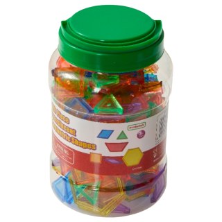 Masterkidz MASTERKIDZ Zestaw Klocki Montessori Tangram Mozaika 140 el.