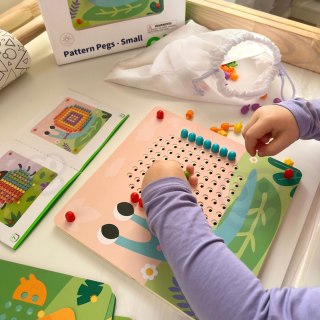 Tooky Toy TOOKY TOY Układanka z Pinezkami Kołki Wpinaczka
