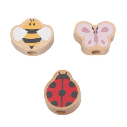 Viga Toys VIGA PolarB Drewniane Kolorowe Koła Zębate Montessori