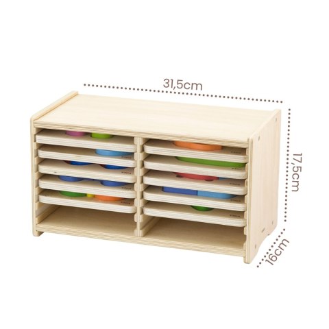 Viga Toys VIGA Puzzle Drewniane 12 Plansz