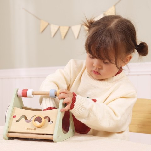 Viga Toys VIGA Trójkąt Aktywności - Drewniana Zabawka Edukacyjna 5w1