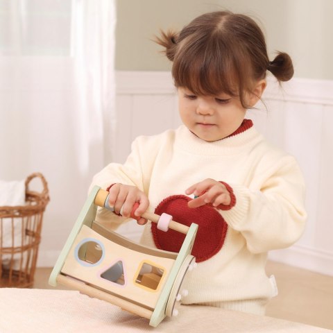 Viga Toys VIGA Trójkąt Aktywności - Drewniana Zabawka Edukacyjna 5w1