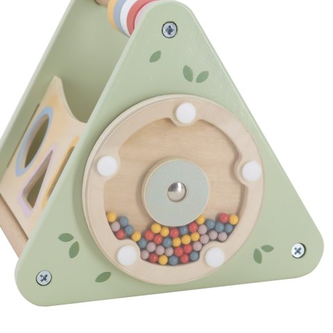 Viga Toys VIGA Trójkąt Aktywności - Drewniana Zabawka Edukacyjna 5w1