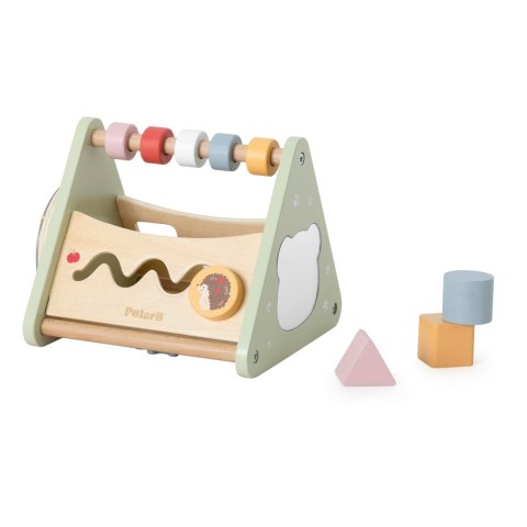 Viga Toys VIGA Trójkąt Aktywności - Drewniana Zabawka Edukacyjna 5w1