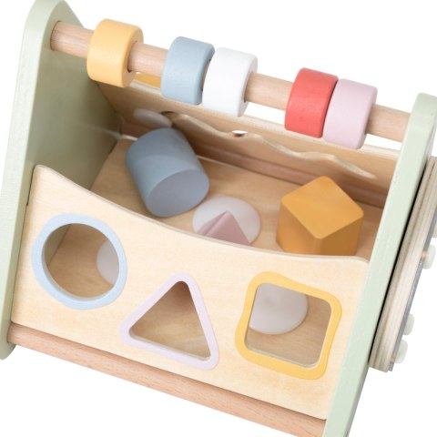 Viga Toys VIGA Trójkąt Aktywności - Drewniana Zabawka Edukacyjna 5w1