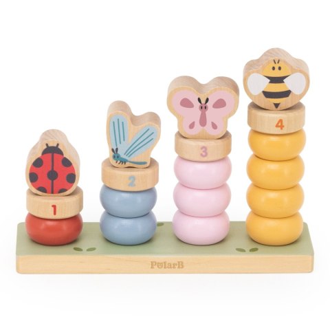 Viga Toys VIGA Wiosenna Układanka- Nauka Liczenia