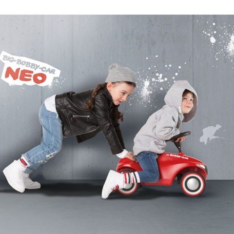 Big BIG Czerwony jeżdzik Bobby Car Neo Red