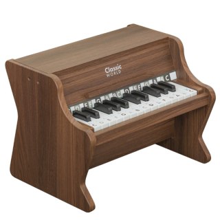 Classic World CLASSIC WORLD Drewniane Pianino Klasyczne + Książeczka do Nauki