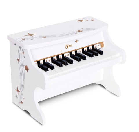 Classic World CLASSIC WORLD Drewniane Pianino dla Dzieci + Książeczka do Nauki