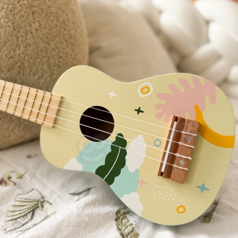 Classic World CLASSIC WORLD Drewniane Ukulele Gitara dla Dzieci Niebieskie