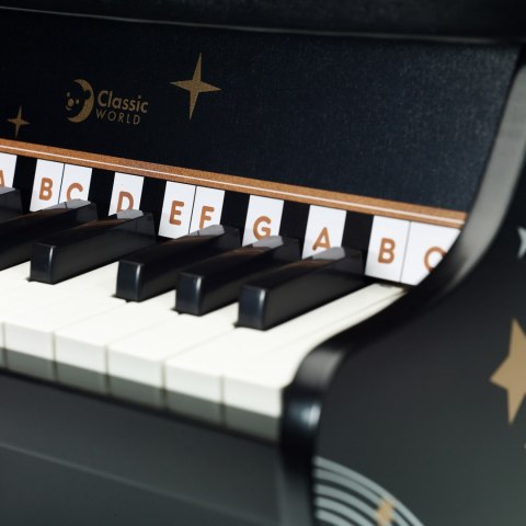 Classic World CLASSIC WORLD Pianino Czarne Drewniane Fantasy