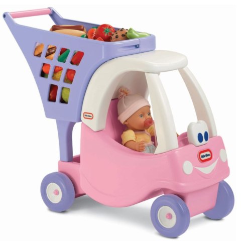 Little Tikes Wózek na zakupy dla dzieci Cozy Coupe Little Tikes różowy