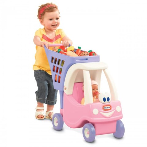 Little Tikes Wózek na zakupy dla dzieci Cozy Coupe Little Tikes różowy