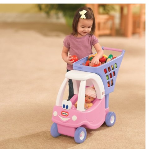 Little Tikes Wózek na zakupy dla dzieci Cozy Coupe Little Tikes różowy