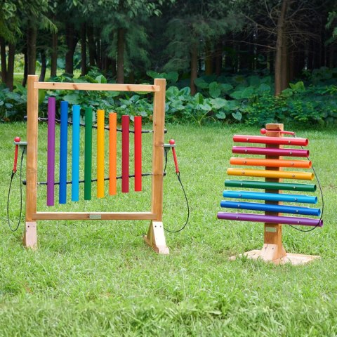 Masterkidz MASTERKIDZ Tęczowa Wieża Muzyczna Dzwonki Rurowe Cymbałki