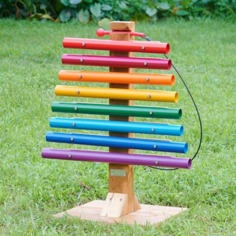 Masterkidz MASTERKIDZ Tęczowa Wieża Muzyczna Dzwonki Rurowe Cymbałki