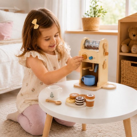 Tooky Toy TOOKY TOY Drewniany Zestaw Do Kawy - Ekspres Baristy